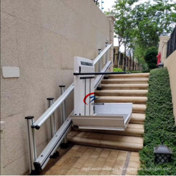 Electric Incliened Wheelchair Lift